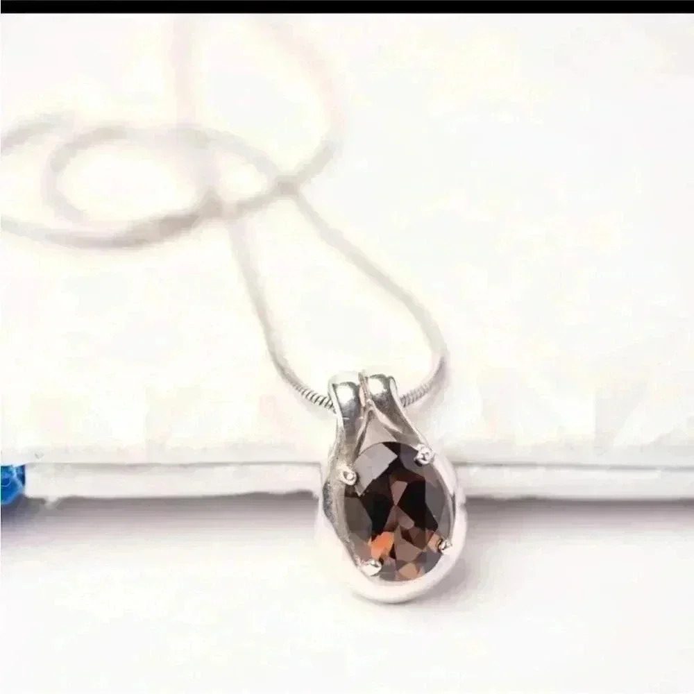 Paolo Romeo Pendant on 12.43 G Sterling Silver Omega Chain GORGEOUS - Picture 8 of 16
